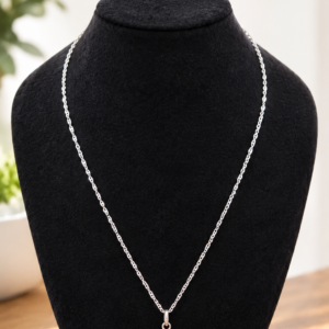 cadena de tipo abanico plata .925